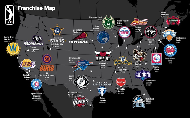NBA - Une carte révèle les 2 équipes les plus haïes d'Amérique sur ces  playoffs !